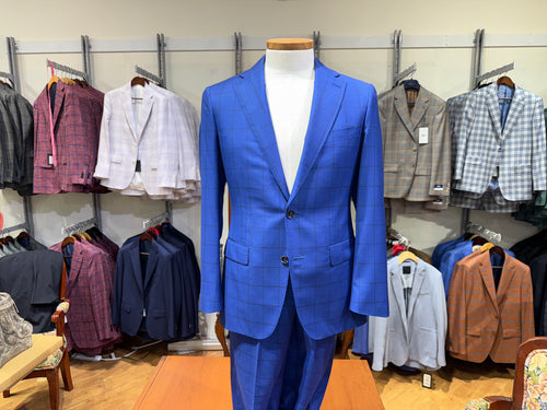 Jad Brothers Suit - Royal Blue